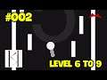 Level 6 to 9 Clear Gameplay - Walls - Launch The Ball Game #2