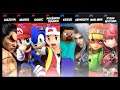 Super Smash Bros Ultimate Amiibo Fights – Kazuya & Co #303 Hyper Sonic Team vs Fighters Pass 2