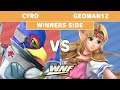 WNF 3.8 Cyro (Falco) vs Geoman12 (Zelda) - Winners Side - Smash Ultimate