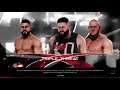 WWE 2K20 Kevin Owens VS Andrade,Lars Sullivan Triple Threat Elimination Match