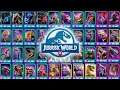 ALL MY MAX LEVEL 30 CREATURES (JURASSIC WORLD ALIVE)