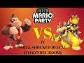 Super Mario Party - Donkey Kong vs Bowser in Shell Shocked Deluxe (Toad’s Rec Room)