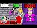 NOOB vs PRO vs HACKER In MURDER!? (Flash Game) *SECRET ENDING UNLOCKED!*