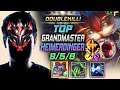 GrandMaster Heimerdinger TOP vs Lee Sin - 천상계 탑 하이머딩거 템트리 룬 리안드리 정복자 ハイマーディンガー - LOL KR 11.14