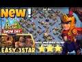 Easy Triple! Snow Day Challenge (Clash of Clans) ! COC New Event 3 Star !  COC new Challenge