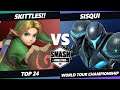 SWT Championship Top 24 - SKITTLES!! (Young Link) Vs. Sisqui (Dark Samus) SSBU Ultimate Tournament