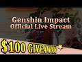 2.0 Official Genshin Livestream ! Giveaways