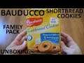 Unboxing Bauducco Shortbread Cookies Family Pack