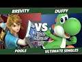 Push the Limit 15 - Brevity (Link, Luigi) Vs. Duffy (Yoshi) SSBU Ultimate Tournament