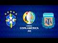 Final da Copa América #PES2021 - Brasil x Argentina - Previsão