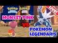 [🔴 LIVE] MONYET PINK VS POKEMON LEGENDARIS - DIALGA | Pokemon Brilliant Diamond GAMEPLAY #6