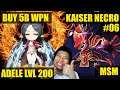Maplestory m - Kaiser Necro 6 and Maplestory Adele lvl 200 Tera Burning Livestream