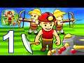 Mining Hero - Gameplay Part 1 - All Levels 1-5 Max Level (Android, iOS)