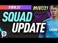 FIFA 21 CAREER MODE SQUAD UPDATE (09/07/21)