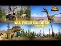 All Species Field Guides so far - Jurassic World Evolution 2 (tbc)