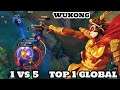 Wild Rift Wukong - Top 1 Wukong Gameplay Rank Grandmaster