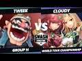 SWT Championship Group H - Tweek (Wario) Vs. Cloudy (Pyra Mythra) SSBU Ultimate Tournament