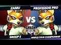 SWT Championship Group E - Zamu (Fox) Vs. Professor Pro (Fox) SSBM Melee Tournament