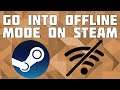 Open Steam in Offline Mode! Go Offline on Steam!