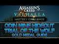 Assassin's Creed Valhalla Mastery Challenge | Odin Mine Hideout Trial of the Wolf Gold Medal