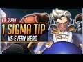 1 SIGMA TIP vs EVERY HERO ft GURU (2021)