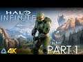 Let's Play! Halo Infinite in 4K Part 1 (Xbox Series X)