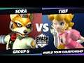 SWT Championship Group H - Sora (Fox) Vs. Trif (Peach) SSBM Melee Tournament