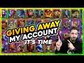IT'S TIME. GIVING AWAY MY ACCOUNT! + GIFT CARD GIVEAWAYS | RAID SHADOW LEGENDS