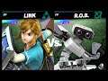 Super Smash Bros Ultimate Amiibo Fights – Link vs the World #40 Link vs ROB