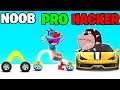 NOOB vs PRO vs HACKER | In Draw Car 3D | With Oggy And Jack | Rock Indian Gamer |