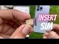 How to Insert SIM Card in iPhone 13 Pro Max
