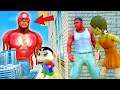 Franklin and Shinchan & Pinchan play HIDE AND KILL with Squid Game Doll In GTA 5