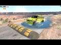 Cars vs Massive Speed Bumps and Deep Water #3 - BeamNG.drive | BeamNG-Cars TV