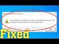 How To Fix Rivatuner Statistics Server Some System Components Cannot Be Hooked Right Now Error