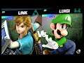 Super Smash Bros Ultimate Amiibo Fights – Link vs the World #9 Link vs Luigi