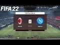 FIFA 22 - Milan vs Napoli - Coppa Italia Final | PS4 Full Match