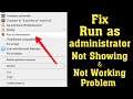 How to Fix Run As Administrator Not Working in Windows 10