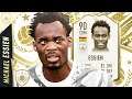 BETTER THAN VIEIRA?!? 90 PRIME ESSIEN PLAYER REVIEW! - FIFA 20 Ultimate Team Prime Icons