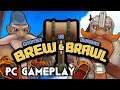 Brew & Brawl - Gnomes vs. Dwarves | PC Gameplay