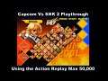 Capcom Vs SNK 2 Rugal Playthrough using the Ps2 Action Replay Max 50,000 :D