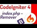 🔥 CodeIgniter 4 CRUD: Redireccionar al detectar el index.php en la URL y quitar el ultimo / #20