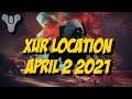 Destiny 2 Season of the Chosen - Xur 14.0 Location - April 2 2021