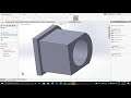 How to make brasses in solidworks | Crosshead assembly part | Solidworks tutorial