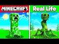MINECRAFT MOBS IN REAL LIFE! (animals, items, bosses)