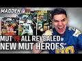 MUT Heroes ALL New Heroes Revealed!!! | Madden 19