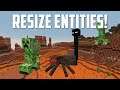 Pehkui Minecraft Mod (Resize mobs to create GIANT/TINY entities!)