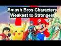 Ranking Smash Bros Characters (Canonically)
