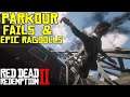 Red Dead Redemption 2 Parkour Fails, Epic Ragdolls & Funny Gameplay