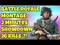 2 Minutes MONTAGE 26 Kills - Call of Duty Mobile Battle Royale..!!