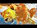 A História de Mufasa: Bebê Rei Leão Salvando a Família! Animais Selvagens! Ark Animals Evolved